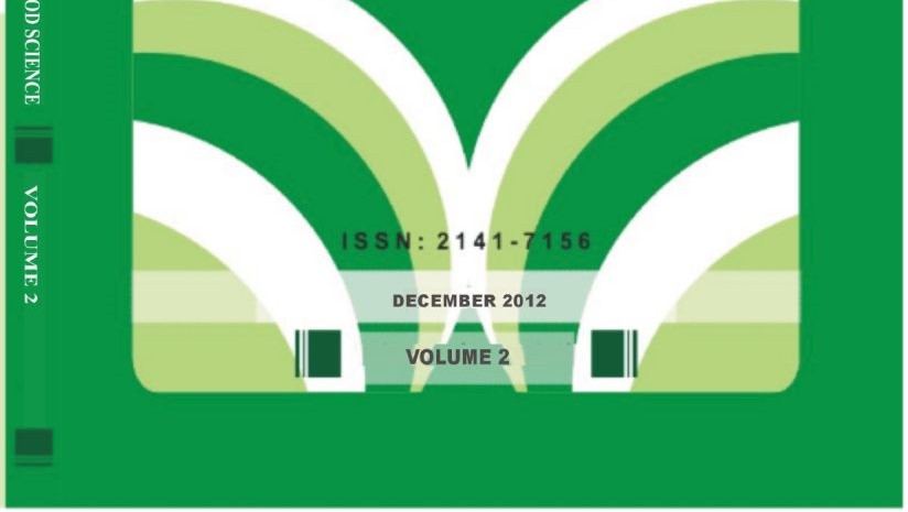 JABU International Journal of Agriculture and Food Sciences Volume 2 Journal