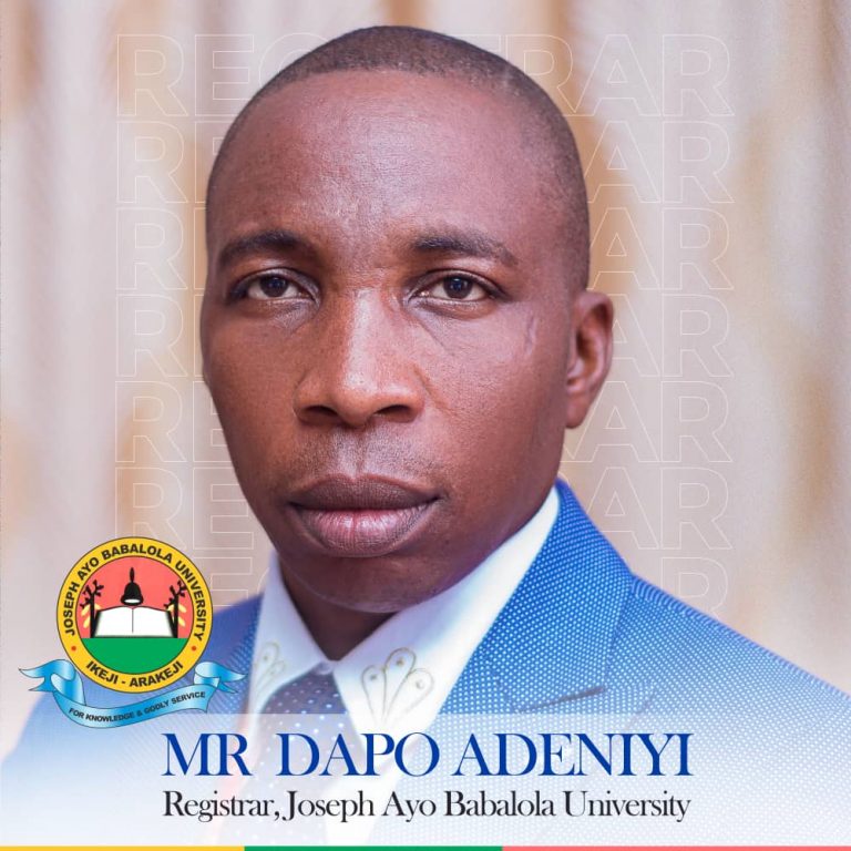 Mr Dapo Adeniyi